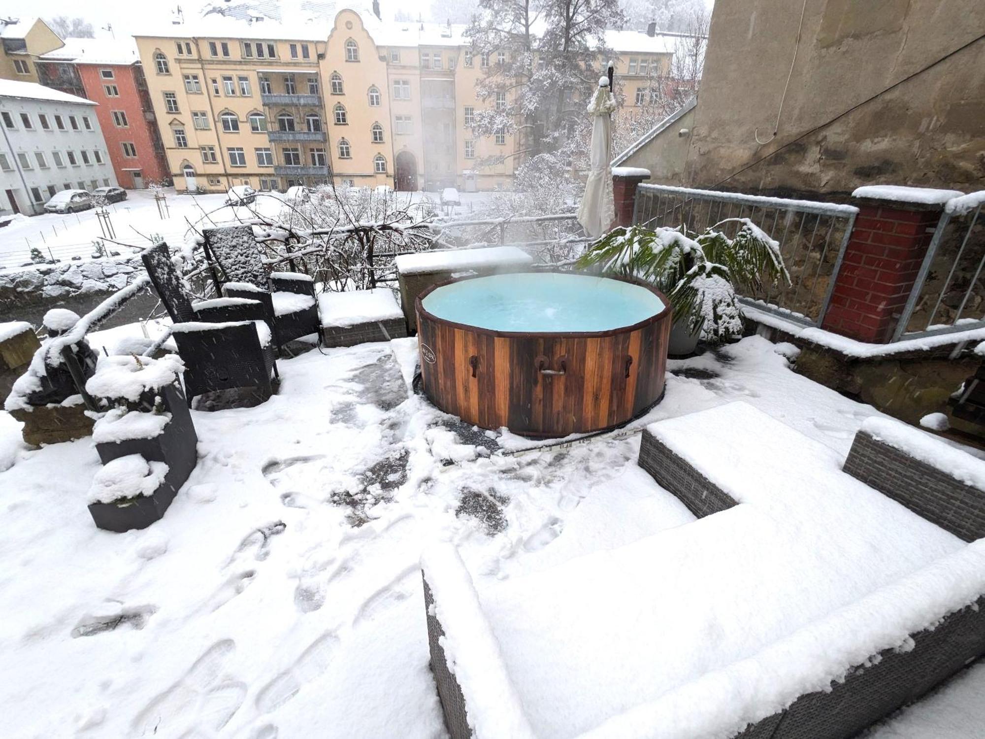 Zi1 - Urlaubsmagie - Erholung Mit Whirlpool & Sauna Sebnitz Esterno foto